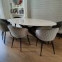Dining Tables - Dining Table in ceramic with Versatile Leg - COLOMBUS MANUFACTURE FRANCE