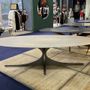 Dining Tables - Dining Table in ceramic with Eleonore Leg - COLOMBUS MANUFACTURE FRANCE