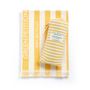 Sarongs - Delmor Ochre Beach Towel 100x180 - GREEN PETITION