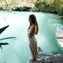 Serviettes de bain - Serviette Mare Viva Fouta 90x180 cm - GREEN PETITION