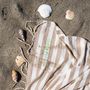 Paréos - Fouta Mare beige sable 90x180 - GREEN PETITION