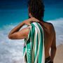 Serviettes de bain - Serviette de plage Delmor Fit Lime 76 x 142 cm - GREEN PETITION