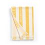 Bath towels - Delmor Fit Ochre 76 x 142 cm Beach Towel - GREEN PETITION