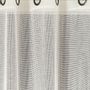 Rideaux et voilages - Voilage OLYMPOS - Col Blanc - Panneau à œillets - 300 x 260 cm - 100 % polyester - IPC DECO DELL'ARTE