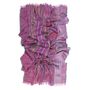 Plaids - Écharpe maxi coton soie - Cinétique - violet multicolore - SOPHIE GUYOT SILKS
