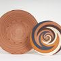 Decorative objects - Woven telephone wire plates, Mix&Match - AS'ART A SENSE OF CRAFTS