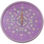 Clocks - Mother of Pearl Wall Clock - FEBRUARY MOUNTAIN