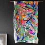 Other wall decoration - abstract modern wall tapestry made of 100% wool - PANAPUFA