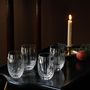 Christmas table settings - Leone di Fiume Cut-Crystal Highballs Set of 4 - LEONE DI FIUME