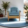 Chairs for hospitalities & contracts - Avis Essence Velvet Cyclades | Armchair - CREARTE COLLECTIONS