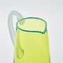 Art glass - Miami Jug in Lime Green - GATHER