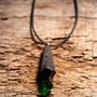 Jewelry - Pendentif Silex Vert - THEOPHILE CAILLE