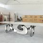 Dining Tables - Dining table 'Bangles Stone' - ATELIER BARBERINI & GUNNELL