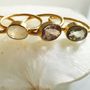 Jewelry - RING\" DROP\” SILVER 925 AQUA CHALCY - KARAWAN AUTHENTIC
