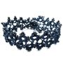 Bracelets - BRACELET TEXTILE "HUSNU" - LAGON - KARAWAN AUTHENTIC
