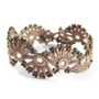Bracelets - BRACELET TEXTILE EN DENTELLE "YELIN" - NOIR CARBONE - KARAWAN AUTHENTIC