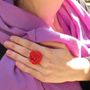 Jewelry - RING\" BELKIS\” - LICHEN GREEN - KARAWAN AUTHENTIC