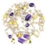 Bijoux - SAUTOIR "ANI" AMETHYSTE - KARAWAN AUTHENTIC