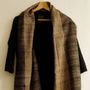 Scarves - "ASSAM" WILD SILK STOLE, SIZE M - KARAWAN AUTHENTIC