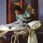 Scarves - LINEN, ORGANIC COTTON AND JUTE STOLE\" CHESS” - KARAWAN AUTHENTIC