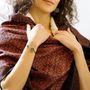Scarves - ERI SILK STOLE\" ESHANI\ " - KARAWAN AUTHENTIC