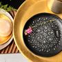 Objets de décoration - COUPELLE EN LAITON NOIR GRAVÉ 'ARABESK' - KARAWAN AUTHENTIC