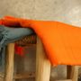 Bath towels - ORGANIC COTTON TOWEL - CURCUMA color - KARAWAN AUTHENTIC