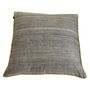 Objets de décoration - Coussin en fibres d'ortie & Soie sauvage tissées à la main - KARAWAN AUTHENTIC