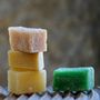 Soaps - AYURVEDIC SOLID SOAP - TURMERIC - SMALL SIZE - KARAWAN AUTHENTIC