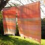 Bath towels - ORGANIC COTTON TOWEL - SUD Collection - TERRA COTTA Color - KARAWAN AUTHENTIC