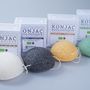 Beauty products - ORGANIC KONJAC SPONGE ENRICHED WITH ALOE VERA - IN A BOX - KARAWAN AUTHENTIC