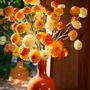 Décorations florales - Des soucis artificiels, de dangereuses fleurs dorées. - SILK-KA BV
