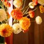 Floral decoration - Artificial Marigolds, dangerous golden flowers. - SILK-KA BV