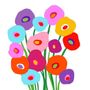 Serviettes - Super Bouquet & Tulipes - PPD PAPERPRODUCTS DESIGN GMBH