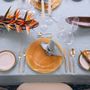 Formal plates - Charger plates in orange onyx - ATELIER BARBERINI & GUNNELL