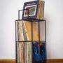 Decorative objects - LP vinyl record Stand Triple Deck - DESIGN ATELIER ARTICLE