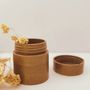 Bathroom storage - Handmade round storage box\" CANDY\”, eco-friendly - L'ÉCO MAISON DÉCORATION