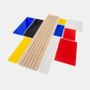 Design objects - Shapes of Mondrian - 3D Art toy - Decorative Movable De Stijl diorama - BEAMALEVICH