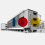 Objets de décoration - Aimant pour réfrigérateur Bauhaus Dessau Centenaire - 6 pièce - BEAMALEVICH
