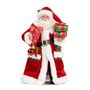 Other Christmas decorations - FABR.SANTA W/GIFTS TT RD 28CM - GOODWILL M&G