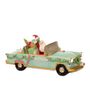 Other Christmas decorations - LED L.SANTA OLDTIMER CAR TT BLU/PNK 30,5CM batt.op - GOODWILL M&G