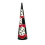 Christmas table settings - FABR.HOLLY/SWAG XMAS CONE TREE TT GRN/RD 80CM - GOODWILL M&G