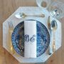 Christmas table settings - PLACEMAT AND DOILIES OCTAGON - LA CUCA