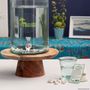 Objets design - CERA'BONBONNE en verre + 70 Perles de céramique - LES VERTS MOUTONS