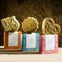 Gifts - ALEPPO SOAPS FLORAL FRAGRANCE - HOT GOLD-PLATED BOXES - ASMAA - KARAWAN AUTHENTIC