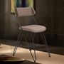 Tables for hotels - IBSEN MISS -Fabric dining chairs by GREYGE - GREYGE