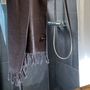 Serviettes de bain - FOUTA EN COTON BIOLOGIQUE - COLLECTION DOLCE - COULEUR ONYX - KARAWAN AUTHENTIC