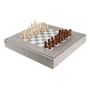 Gifts - Mouse Grey Alligator Chess Set - VIDO LUXURY BOARD GAMES