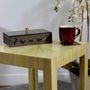 Unique pieces - Reissue sofa corner coffee table by Jean-Michel Franck (1930). - ATELIER LASTO