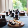 Ceramic - Hybrid table service for 6 people Model Tours - 39 pieces - EMMANUELLE MUSSET